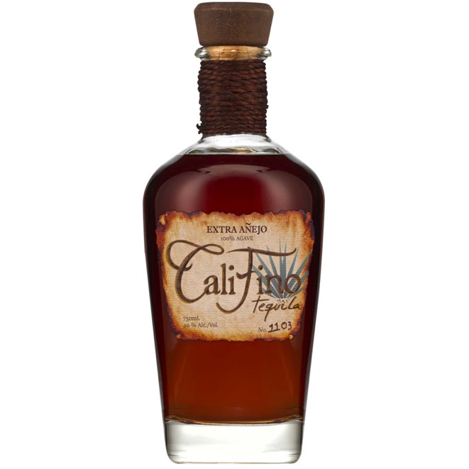 CaliFino Extra Anejo Tequila - Available at Wooden Cork