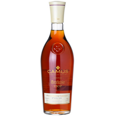 Camus Cognac Borderies VSOP Single Estate Small Batch Cognac - Available at Wooden Cork