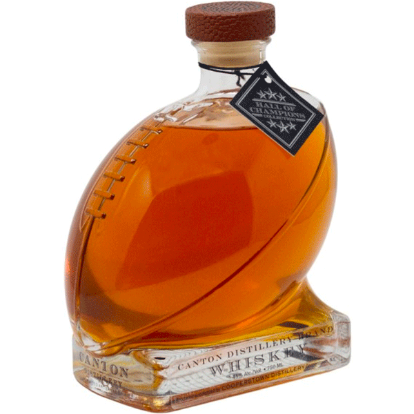 Canton Distillery Brand Bourbon Football - Available at Wooden Cork