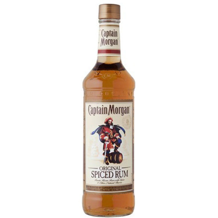 Captain Morgan Spiced Rum - Available at Wooden Cork