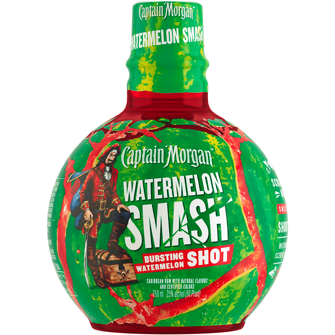 Captain Morgan Watermelon Smash - Available at Wooden Cork