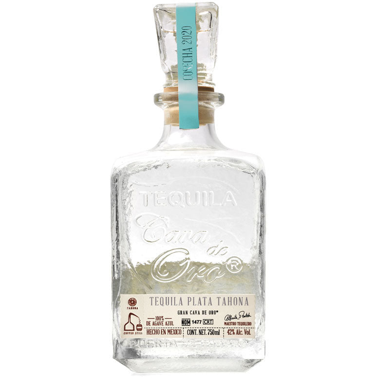 Cava De Oro Plata Tahona Tequila 750ml - Available at Wooden Cork