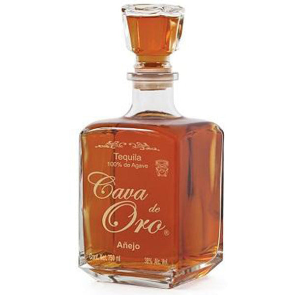 Buy Cava De Oro Anejo Tequila | Cava De Oro - Wooden Cork #1