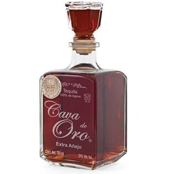 Cava De Oro Extra Anejo Tequila - Available at Wooden Cork