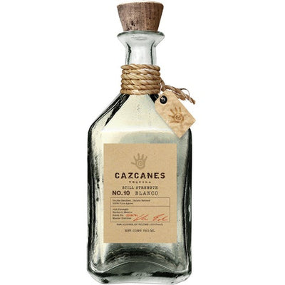 Cazcanes Tequila No.10 Still Strength Blanco - Available at Wooden Cork