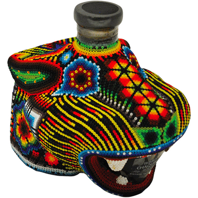 Chaquira Beaded Jaguar Extra Anejo Tequila - Available at Wooden Cork