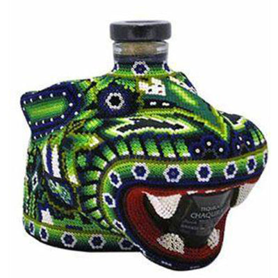 Chaquira Beaded Jaguar Reposado Tequila - Available at Wooden Cork