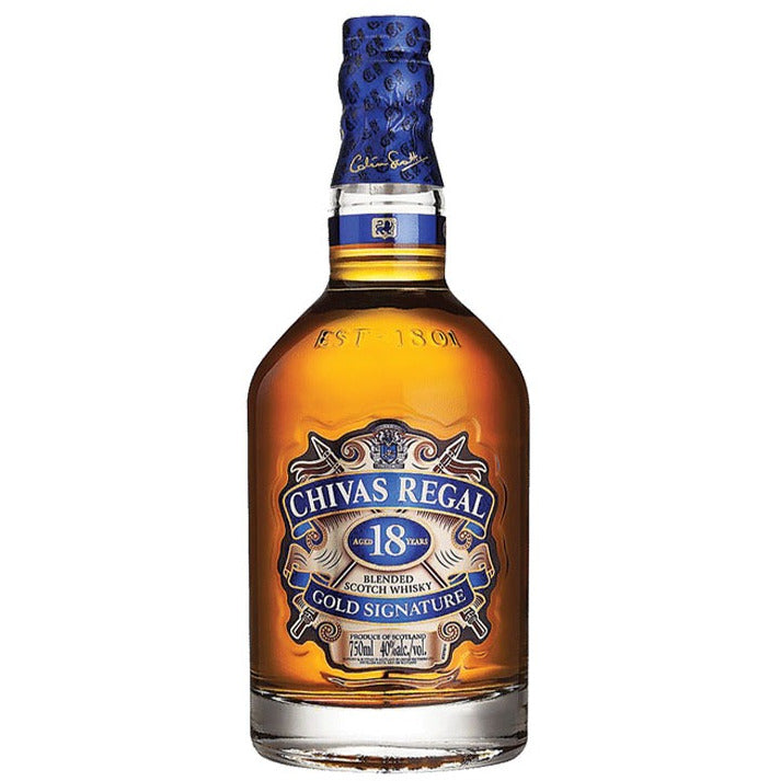 Chivas Regal Blended Scotch Whisky 18 Year Old - Available at Wooden Cork