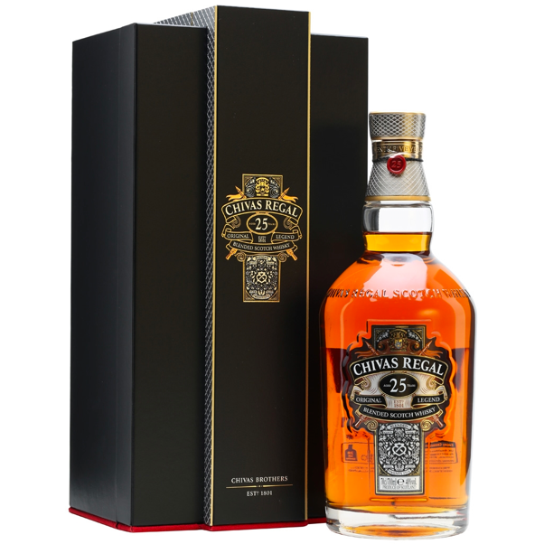 Chivas Regal Blended Scotch Whisky 25 Year Old - Available at Wooden Cork