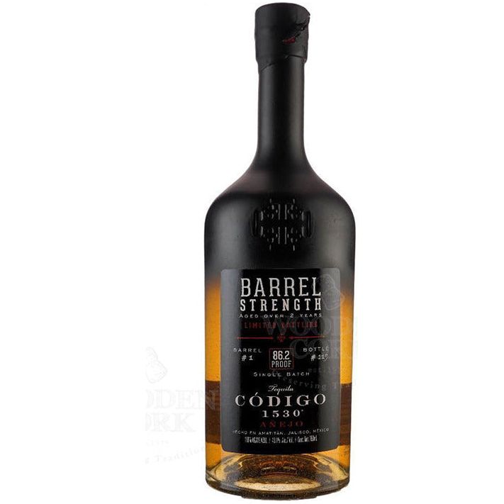 Codigo 1530 Barrel Strength Anejo Tequila - Available at Wooden Cork