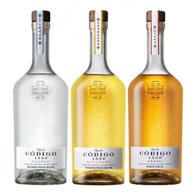 Codigo 1530 Blanco, Reposado & Anejo Tequila Bundle - Available at Wooden Cork
