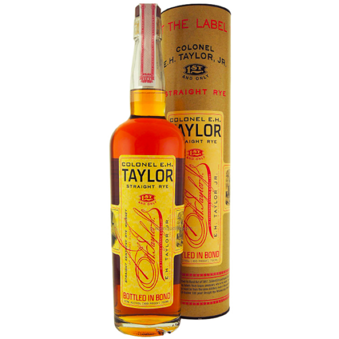 Colonel E.H. Taylor Straight Rye Whiskey - Available at Wooden Cork