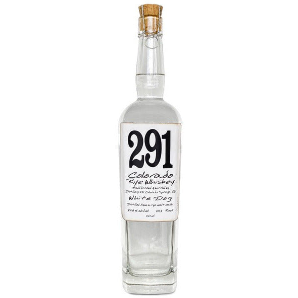 291 COLORADO RYE WHISKEY WHITE DOG - Available at Wooden Cork