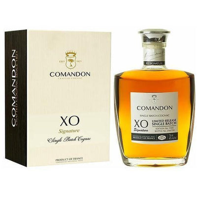 Comandon XO Signature Single Batch Cognac - Available at Wooden Cork