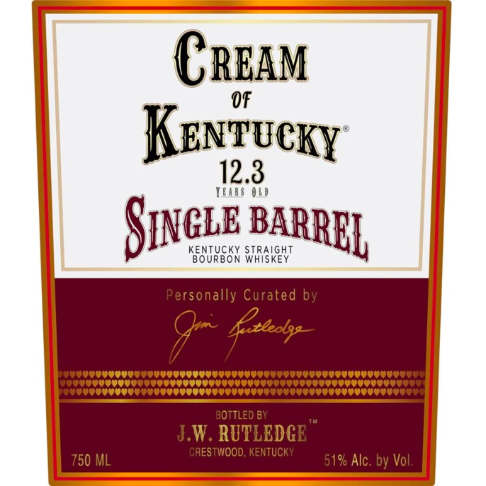 Cream of Kentucky Single Barrel 12.3 Years Old - Available at Wooden Cork