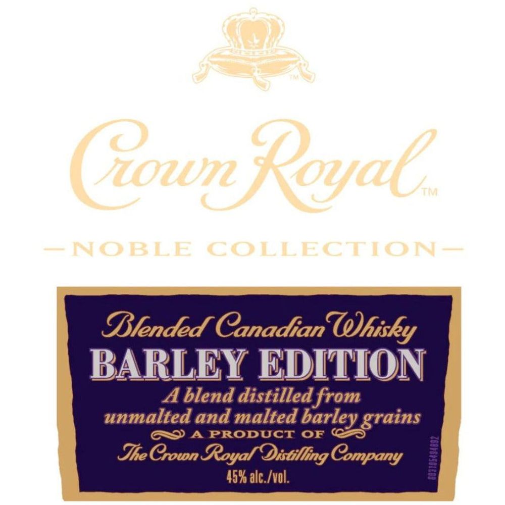 Crown Royal Noble Collection Barley Edition Canadian Whisky 750ml - Available at Wooden Cork