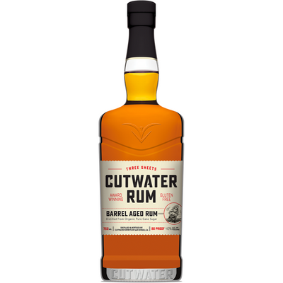 Cutwater Spirits Three Sheets Barrel Aged Rum - Available at Wooden Cork