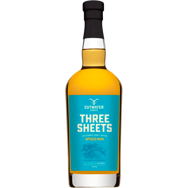 Cutwater Spirits Three Sheets Spiced Rum - Available at Wooden Cork