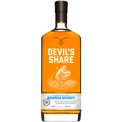 Cutwater Devil’s Share Bourbon Whiskey - Available at Wooden Cork