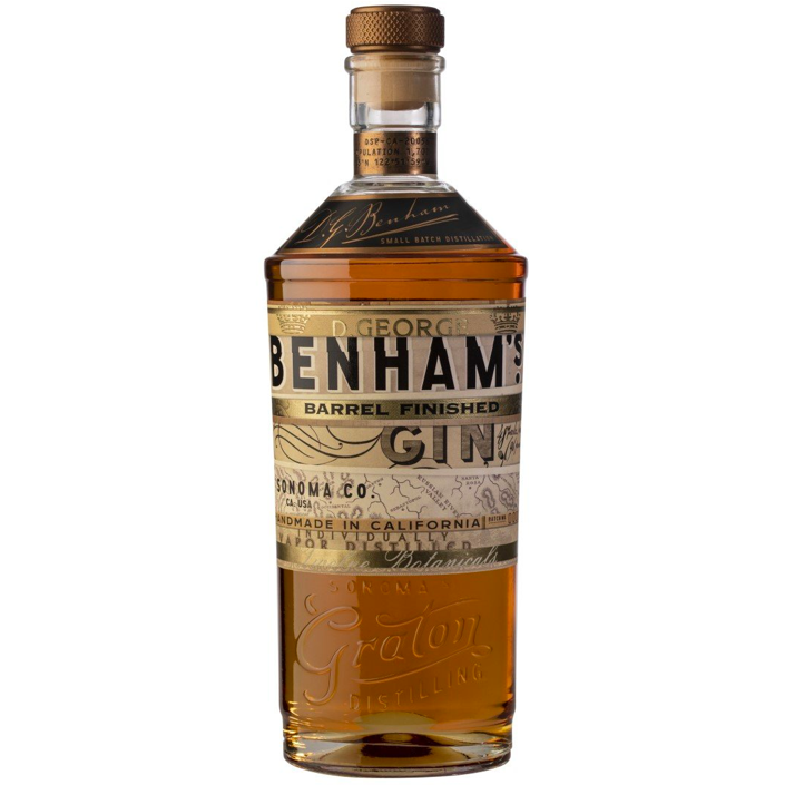 D. George Benham's Barrel Finished Gin - Available at Wooden Cork