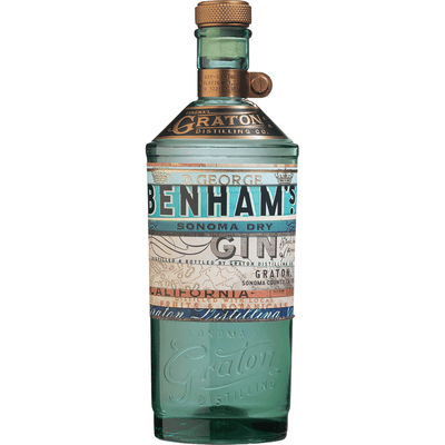 D. George Benham's Sonoma Dry Gin - Available at Wooden Cork