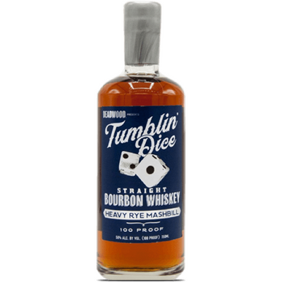 Deadwood Tumblin' Dice 4 Year Old Heavy Rye Mashbill Straight Bourbon Whiskey 116 Proof - Available at Wooden Cork