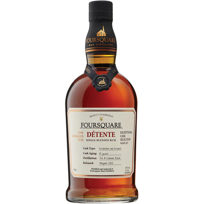 Foursquare Distillery Exceptional Cask Selection Mark XIV 10 Years Old Détente Single Blended Rum - Available at Wooden Cork