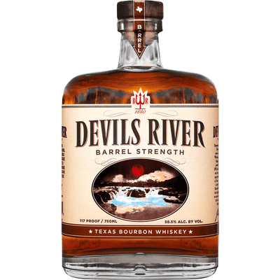 Devils River Barrel Strength Bourbon - Available at Wooden Cork