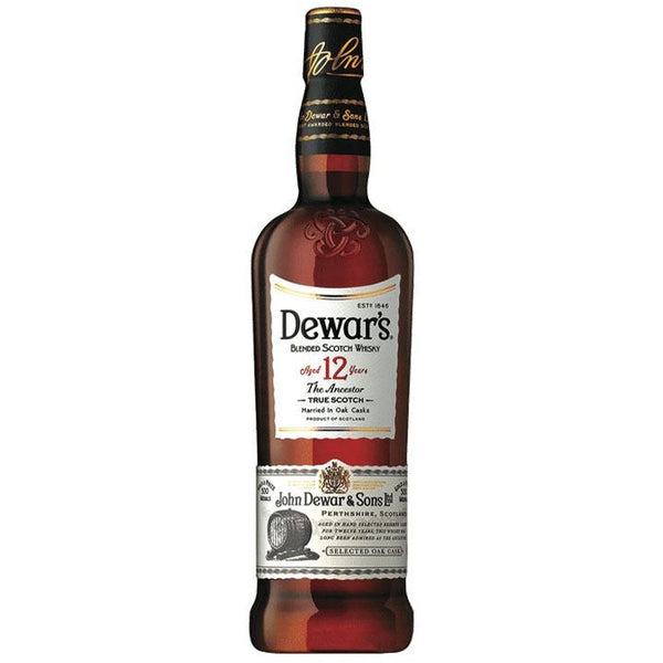 Dewar's 12年 ウイスキー 12本入り Dewars-12-year-Scotch-