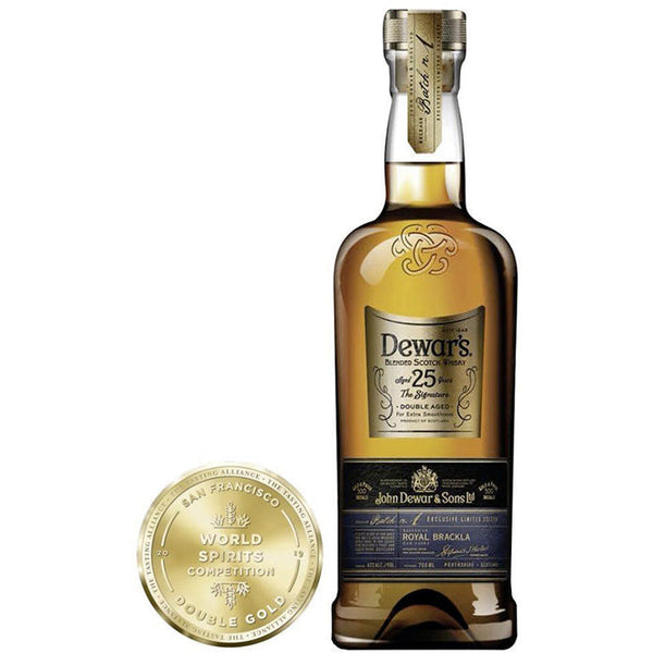 Dewar's 25 Year Old Scotch Whiskey – Wooden Cork