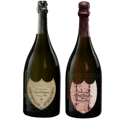 Dom Perignon Brut & Rose Lenny Kravitz Edition Champagne Bundle - Available at Wooden Cork