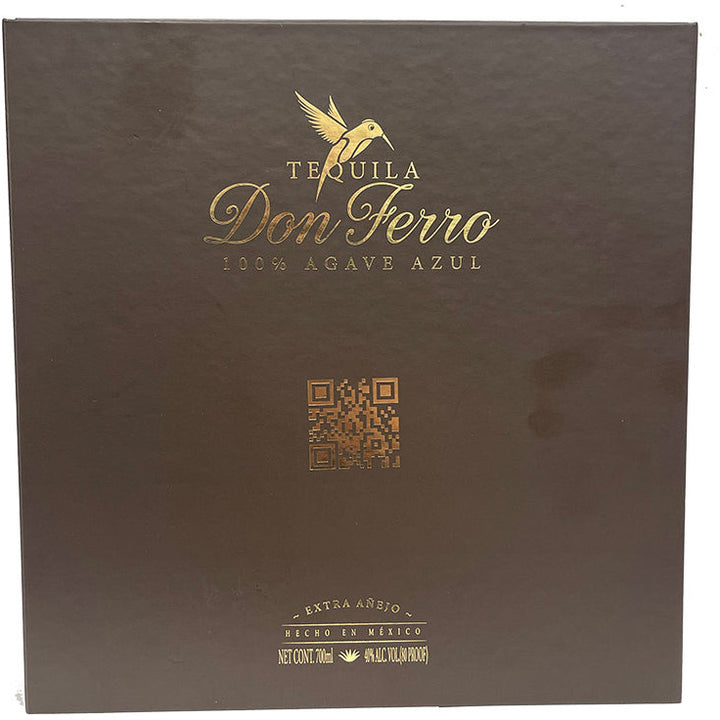 Tequila Don Ferro Extra Anejo Box Set - Available at Wooden Cork