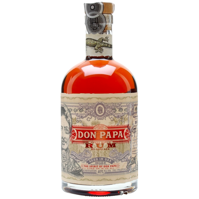 Don Papa Small Batch Rum - Available at Wooden Cork