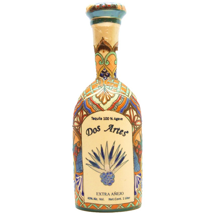 Dos Artes Extra Anejo 1L Round Tequila - Available at Wooden Cork