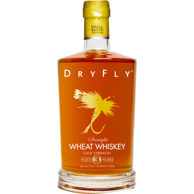 Dry Fly Distilling 3 Years Old Cask Strength Straight Wheat Whiskey 120 Proof - Available at Wooden Cork