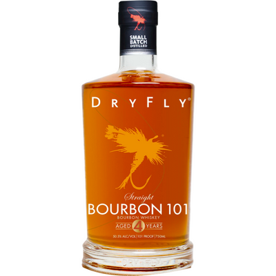 Dry Fly Distilling Straight Bourbon Whiskey 101 Proof - Available at Wooden Cork