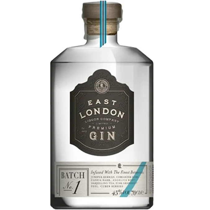 East London Liquor Company Premium Gin Batch No.1 - Available at Wooden Cork