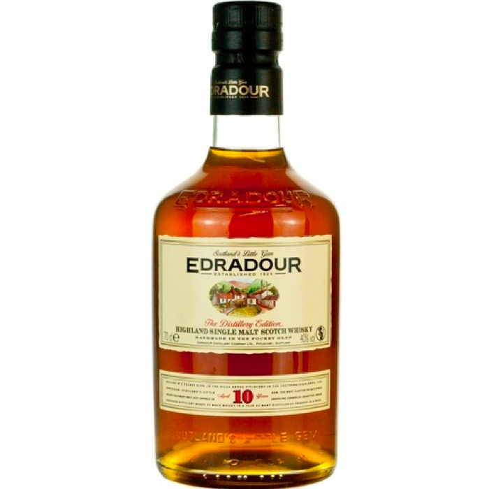 Edradour Distillery 10 Year Old Highland Single Malt Scotch Whisky - Available at Wooden Cork