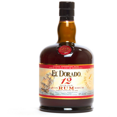 El Dorado 12 Year Rum - Available at Wooden Cork