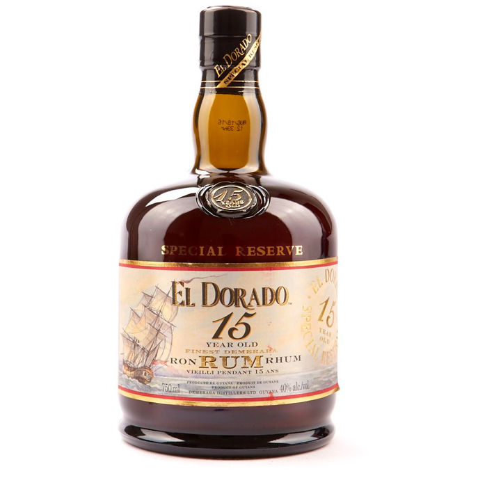 El Dorado 15 Year Rum - Available at Wooden Cork