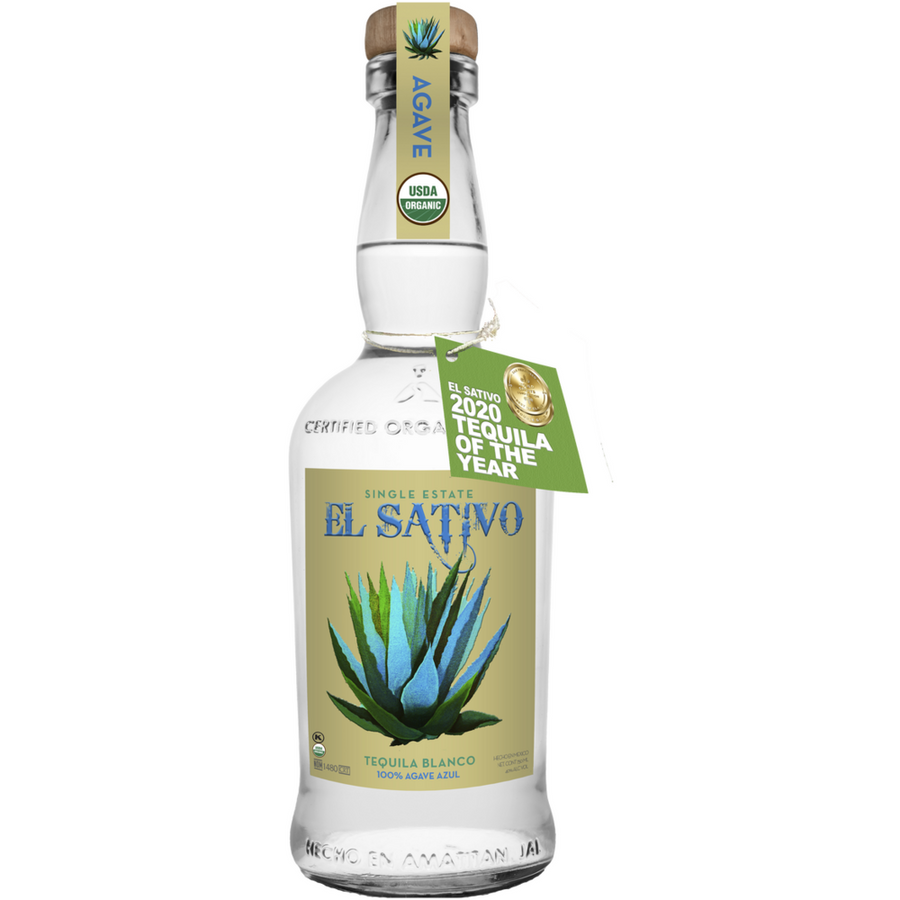 El Sativo Single Estate Blanco Tequila - Available at Wooden Cork