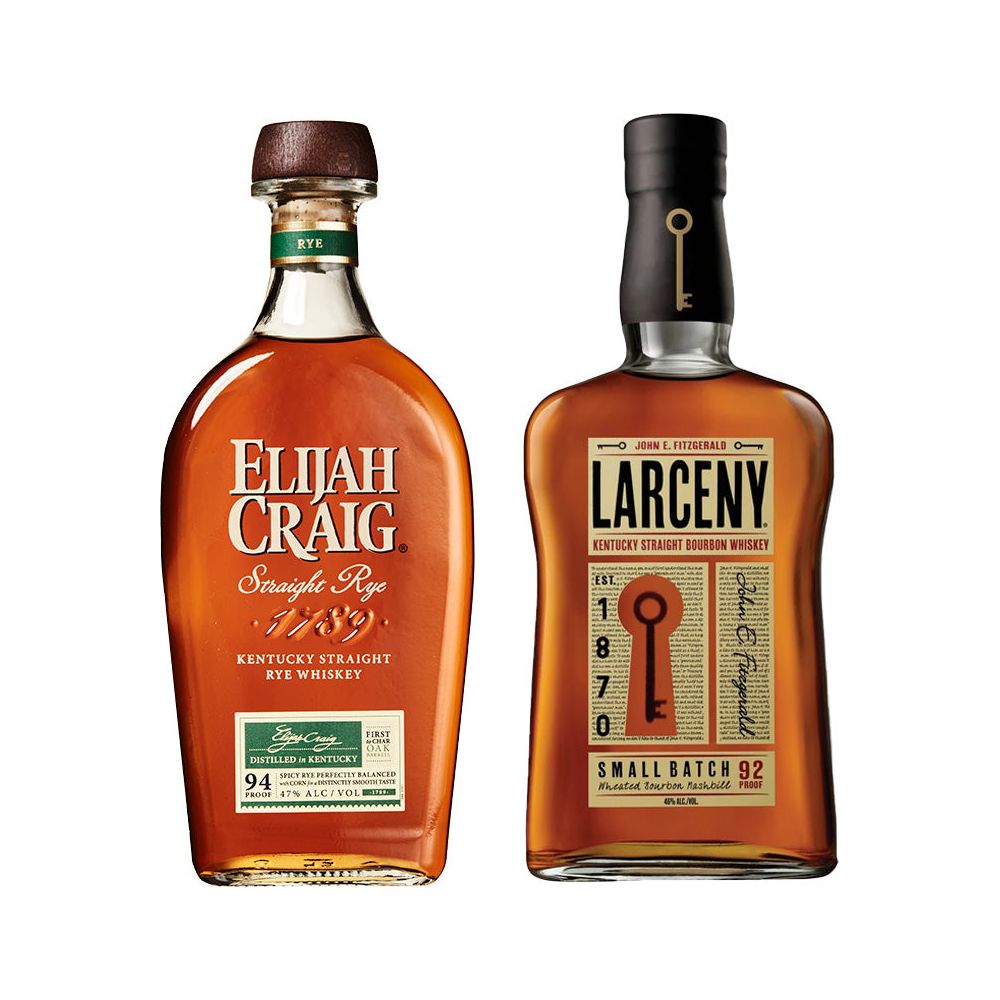 Elijah Craig Straight Rye & Larceny Small Batch Bourbon Bundle