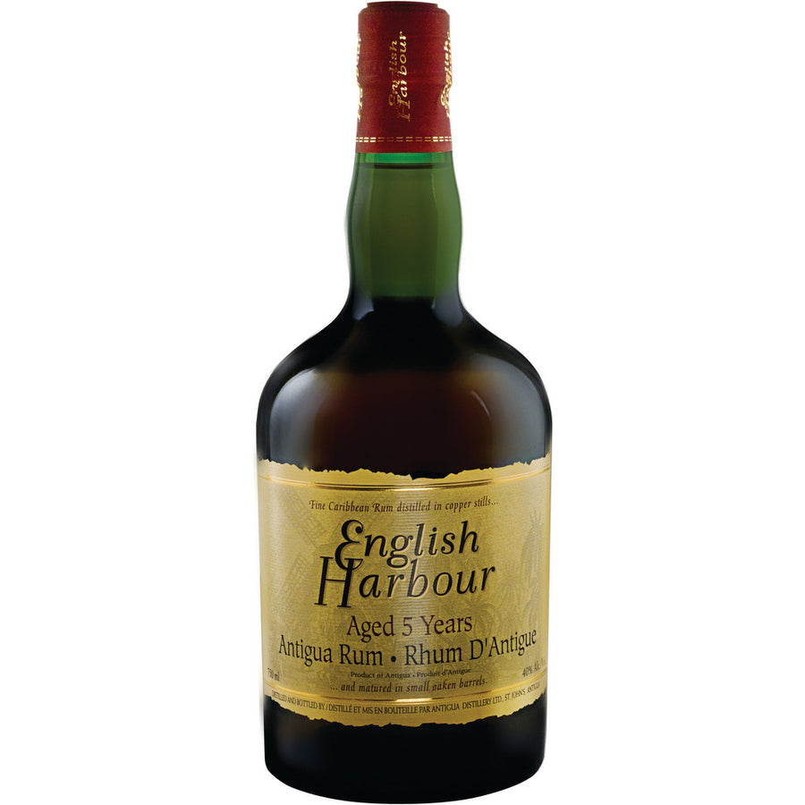 English Harbour 5 Year Old Rum - Available at Wooden Cork