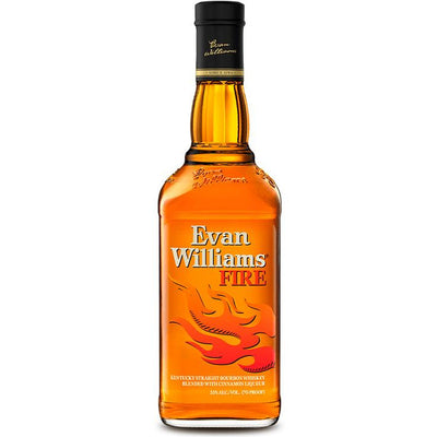 Evan Williams Fire Whiskey - Available at Wooden Cork