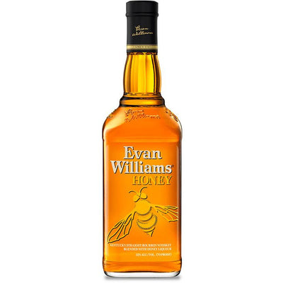 Evan Williams Honey Whiskey - Available at Wooden Cork