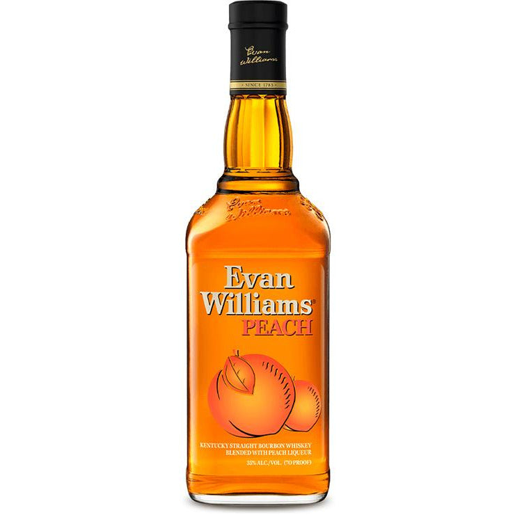 Evan Williams Peach Whiskey - Available at Wooden Cork