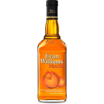 Evan Williams Peach Whiskey - Available at Wooden Cork