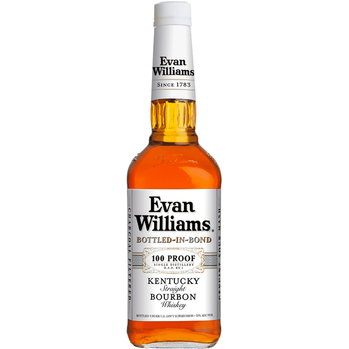Evan Williams Bottled-in-Bond 100pf - Available at Wooden Cork