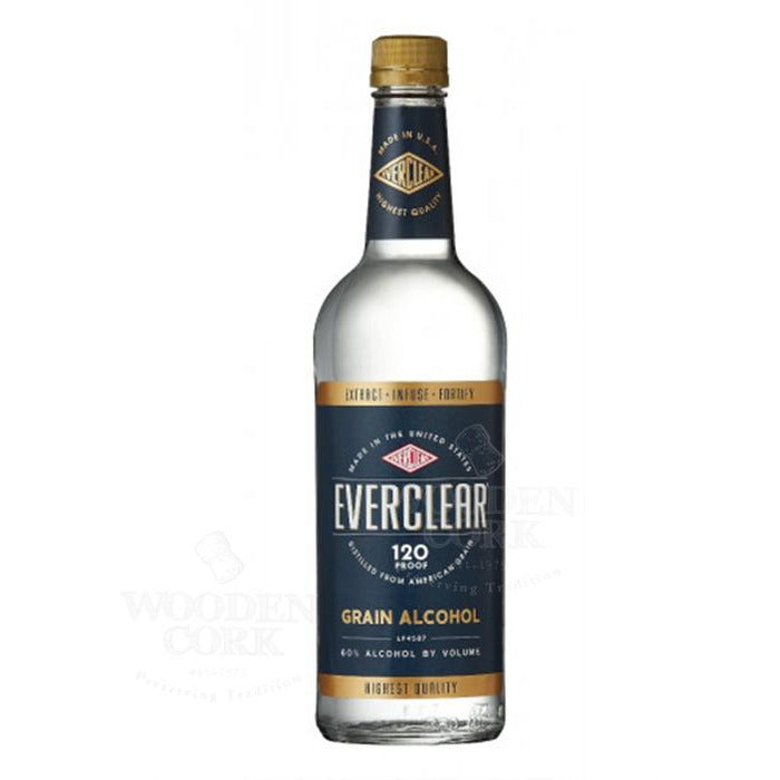 Everclear Grain Alcohol 120pf - Available at Wooden Cork