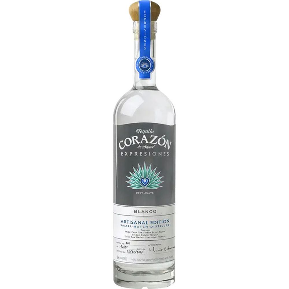 Expresiones del Corazon Artisanal Edition Blanco Tequila